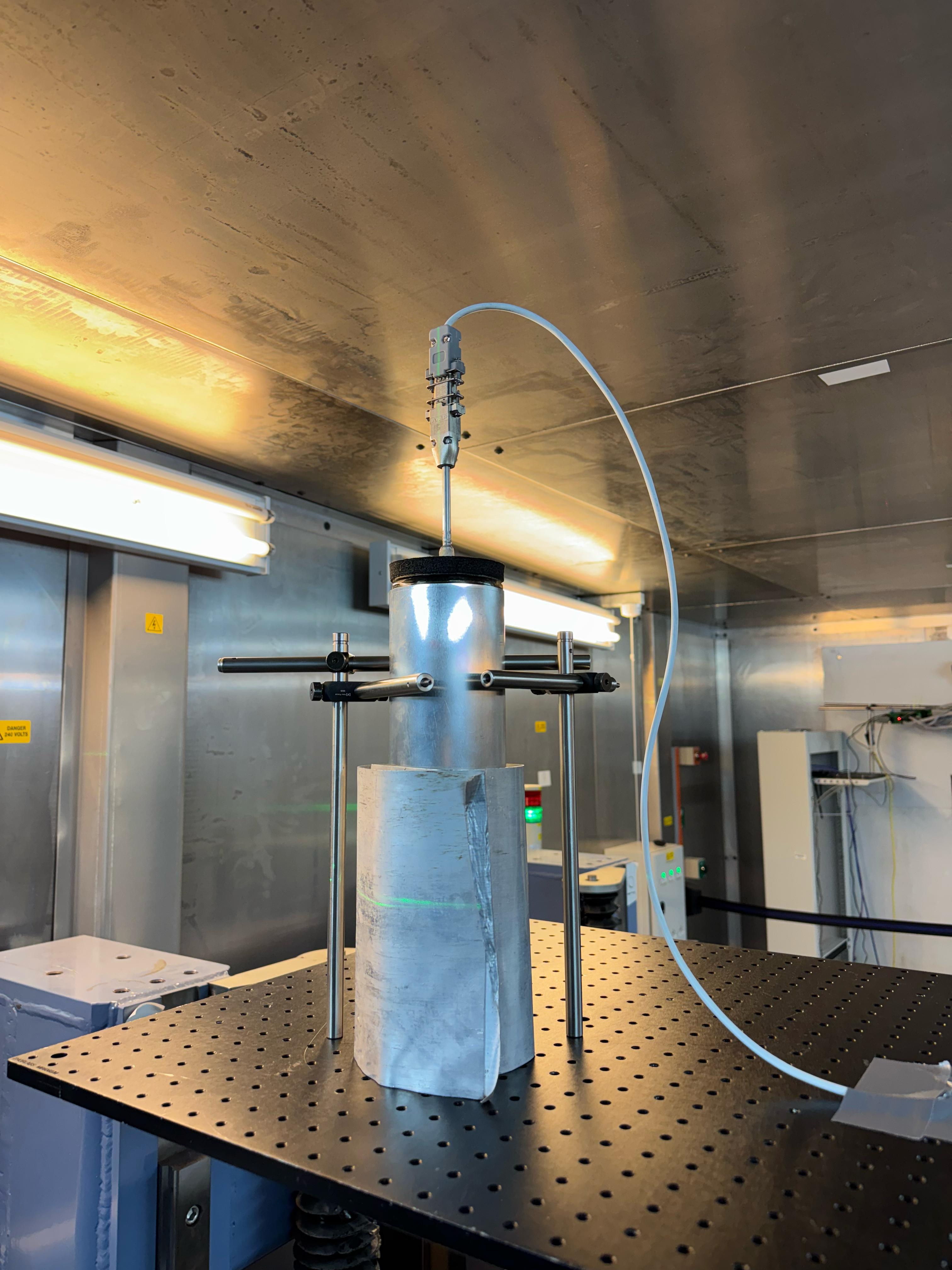SQUID Beam Experiment Setup
